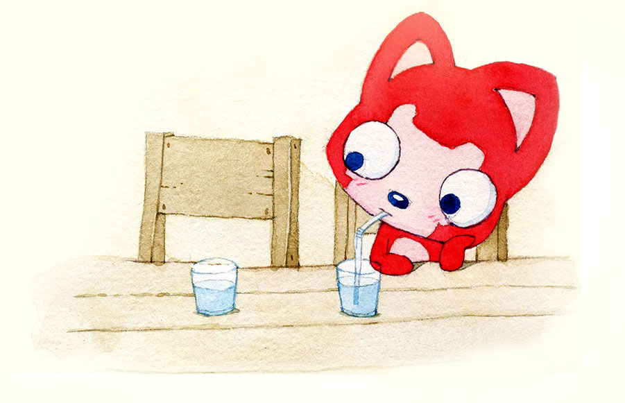 过去的顾鹏一直是一个人生活，享受着孤独，也憧憬着爱情。